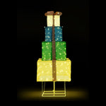 3D Christmas Light LED 142cm Gift Xmas Boxes 8 Effects