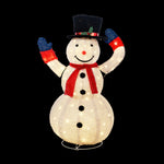 Tinseltown 3D Christmas Snowman Light LED 127cm Xmas Festive Display