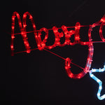 Christmas LED Rope Light Motif 109cm Holiday Decoration Indoor Outdoor Lights