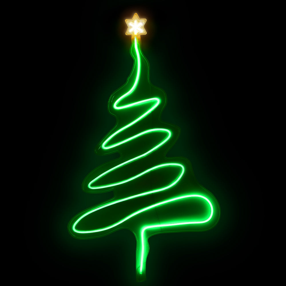 Festive Glow 114cm Christmas Lights Motif LED Tree Decoration