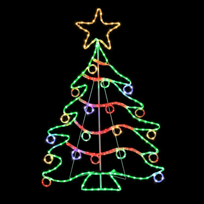 Outdoor LED Rope Light Motif - 118cm Christmas Decoration