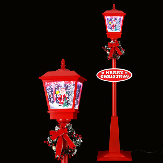 1.8M Christmas LED Lamp Post Lights - Outdoor