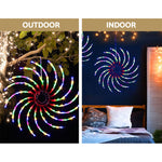 Spin and Sparkle: 128 LED 50cm Fairy Lights with Whirling Motion