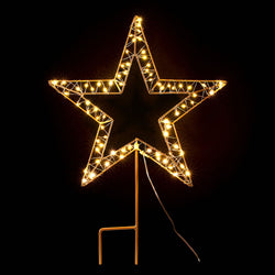 Ground Star LED Fairy Lights - 100 LEDs Garden Decoration