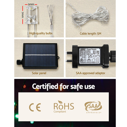 Twinkle Wonderland 3M 200 LED Solar String Fairy Christmas Lights