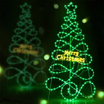 1.7m RGB LED Christmas Tree - Outdoor Decoration