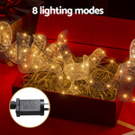 20M Christmas Lights Fairy Ribbon Light 200 LED Xmas Décor