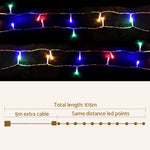 100M Christmas Lights String Light 500 LED Colourful