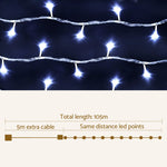 100M Christmas Lights String Light 500 LED Cool White