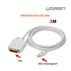 Mini Dp To Dvi Cable 2M