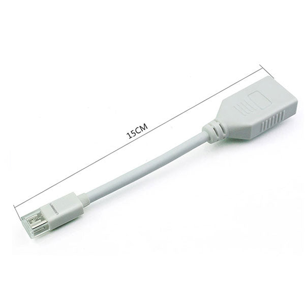 Mini Displayport Male To Displayport Female Adapter (10445)