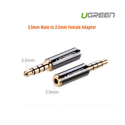 3.5Mm Male To 2.5Mm Female Adapter (20502)