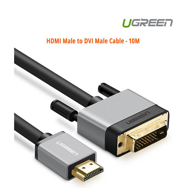  Hdmi Male To Dvi Male Cable 10M (20891)