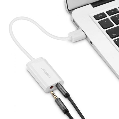 Usb 2.0 External 3.5Mm Sound Card Adapter (30143)