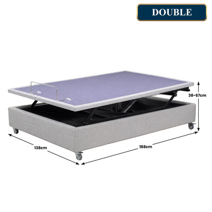 Therapedic Modulift Hospital Grade Double Electric wireless 138x188cm, detail
