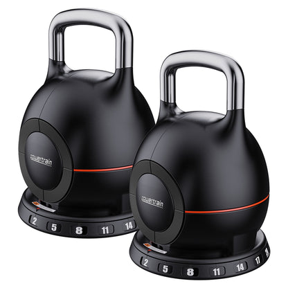 Adjustable Kettlebell Set 20kg 2x20cm