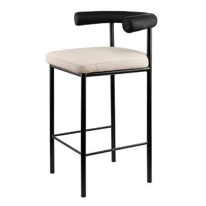 Black stool 53x61x89cm, detail