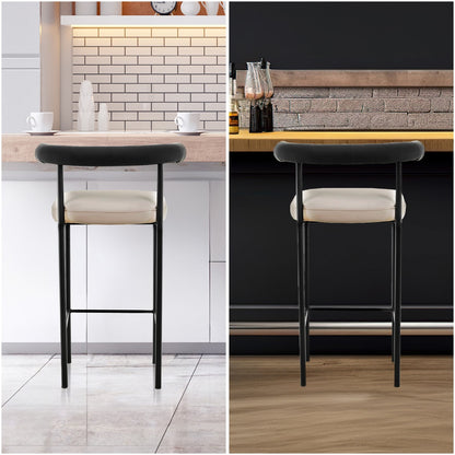 Black stool 53x61x89cm, view 9
