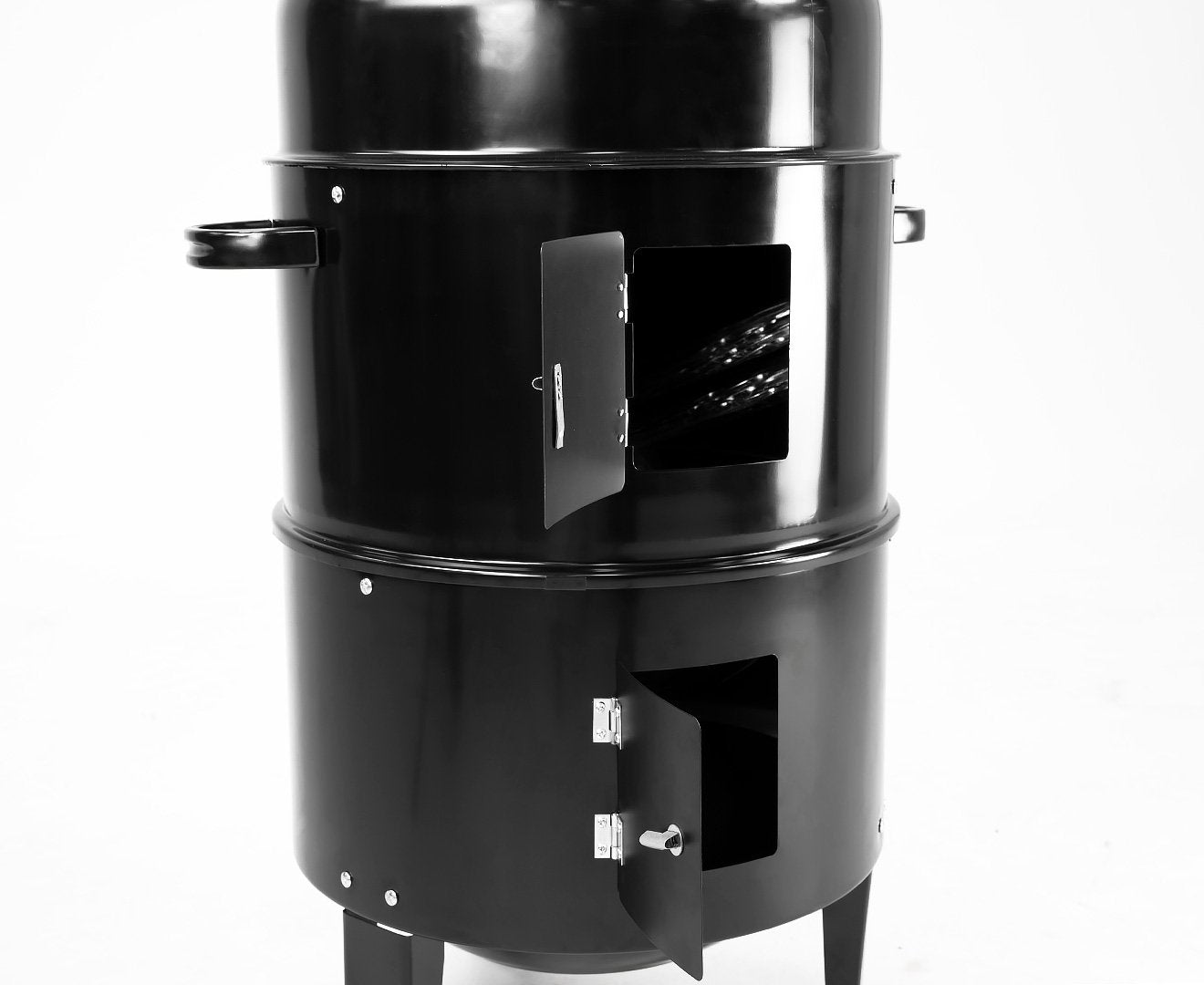 3-in-1 Charcoal BBQ Smoker