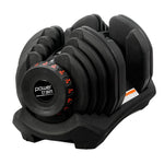 2x 40kg Adjustable Dumbbells with Stand