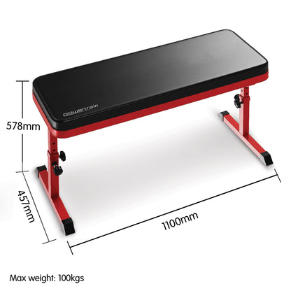 Adjustable Dumbbell Set With Bench