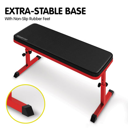 Adjustable Dumbbell Set With Bench