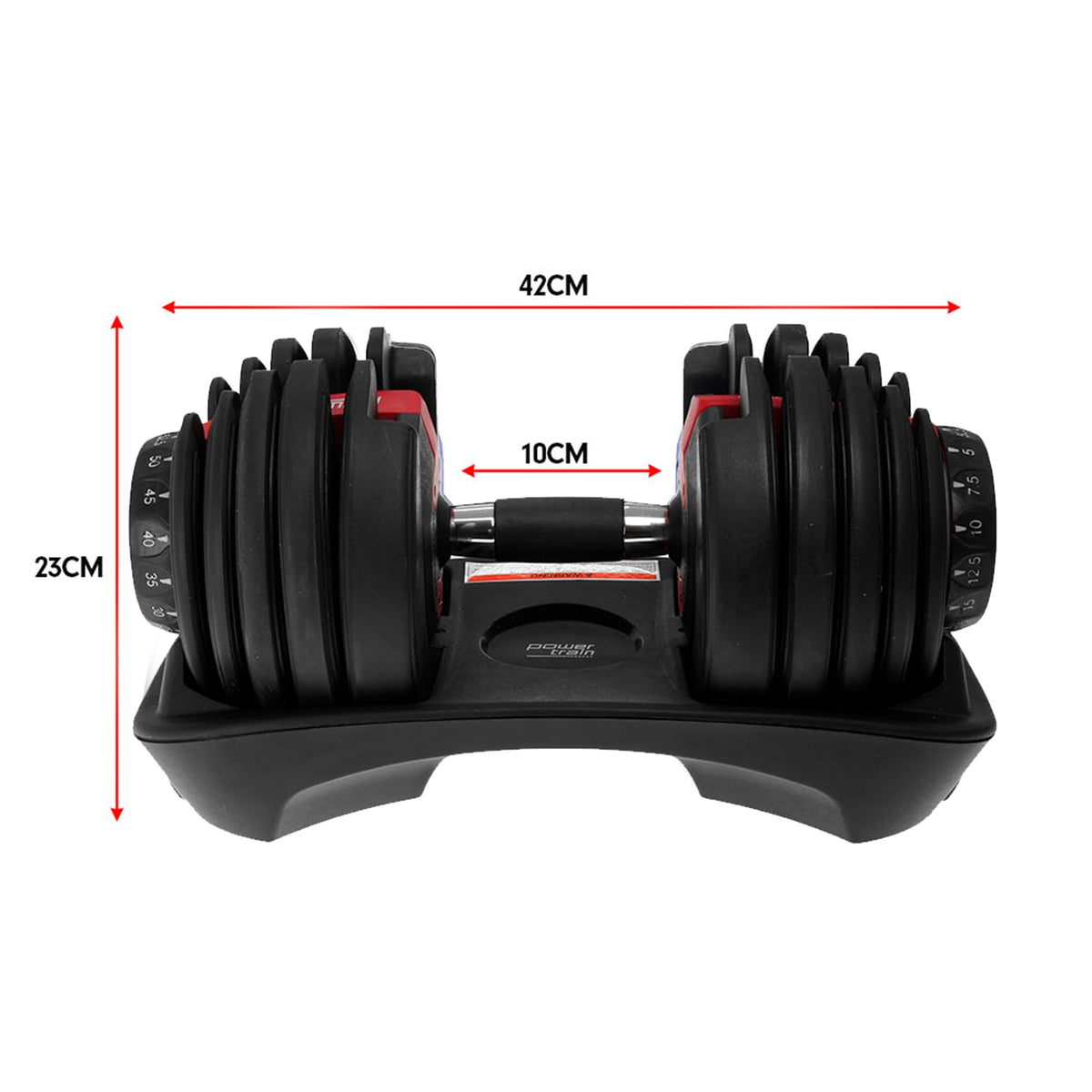 Adjustable Dumbbell Set With Bench