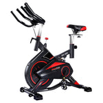 RX-900 Exercise Spin Bike Cardio Cycling - Red/Silver