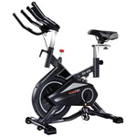 RX-900 Exercise Spin Bike Cardio Cycling - Red/Silver