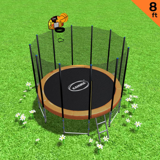 Round Trampoline Safety Net 130x49x16cm