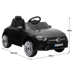 Mercedes CLS 350 Kids Electric Ride-On Car Black Remote Control