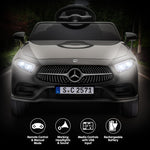 Mercedes CLS 350 Kids Electric Ride-On Car Black Remote Control