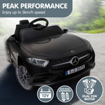 Mercedes CLS 350 Kids Electric Ride-On Car Black Remote Control