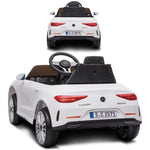 White Mercedes Benz CLS 350 Kids Electric Ride-On Car with Remote