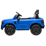 Electric Kids Ride On Car in Black/Blue/Red with Realistic Features