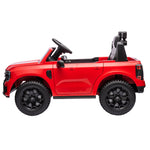 Electric Kids Ride On Car in Black/Blue/Red with Realistic Features