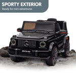 AMG G63 Licensed Kids Ride On Electric Car - Black/Red/White