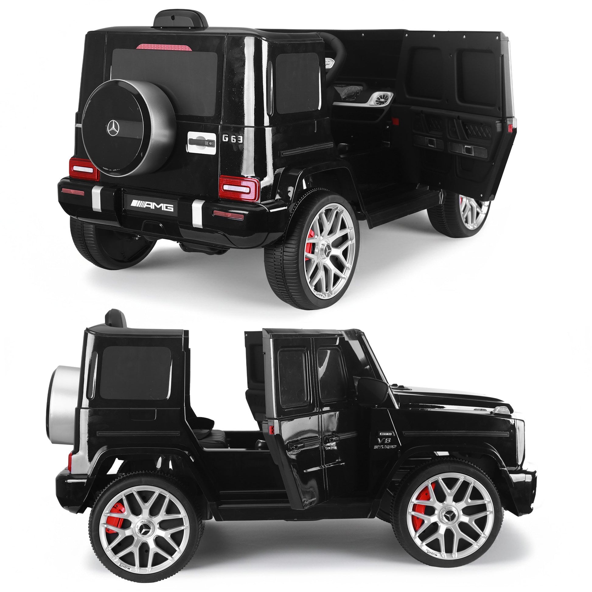 Kids Electric Ride On Car Remote Control Dual 25W Motors Kahuna Mercedes Benz AMG Licensed G63