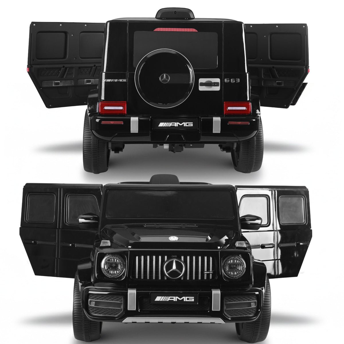 Kids Electric Ride On Car Remote Control Dual 25W Motors Kahuna Mercedes Benz AMG Licensed G63