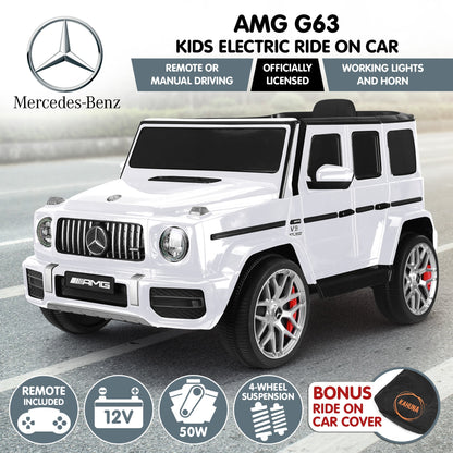 Mercedes AMG G63 Kids Electric Ride On Car | HomeAndLiving - 3