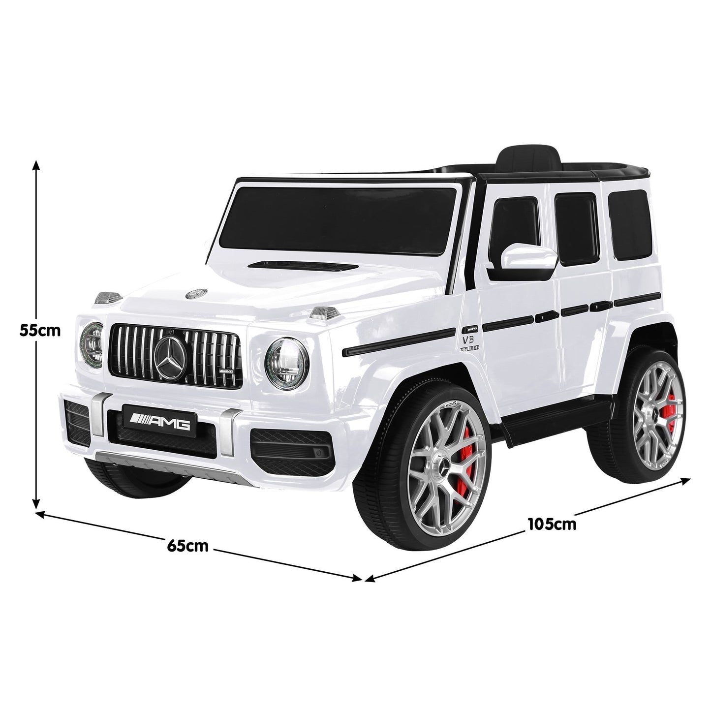 Mercedes AMG G63 Kids Electric Ride On Car | HomeAndLiving - 4