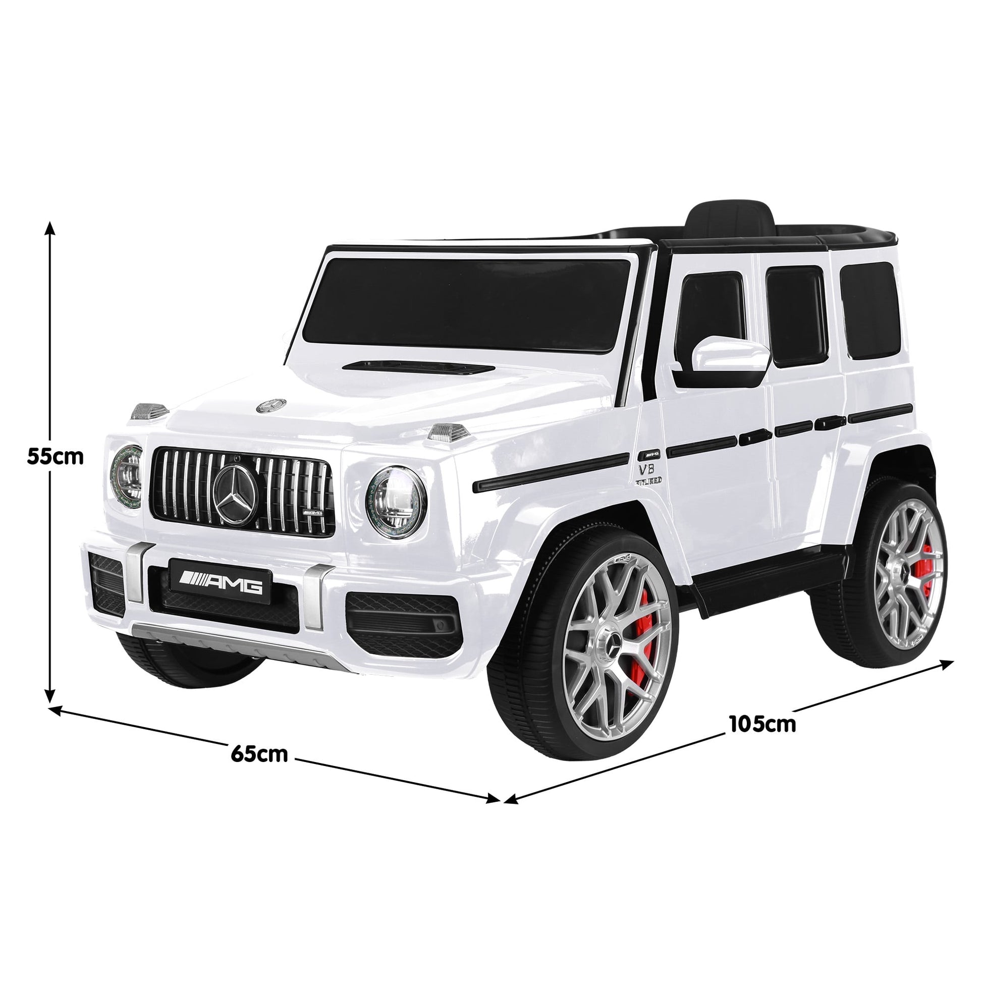 Mercedes AMG G63 Kids Electric Ride On Car | HomeAndLiving - 4
