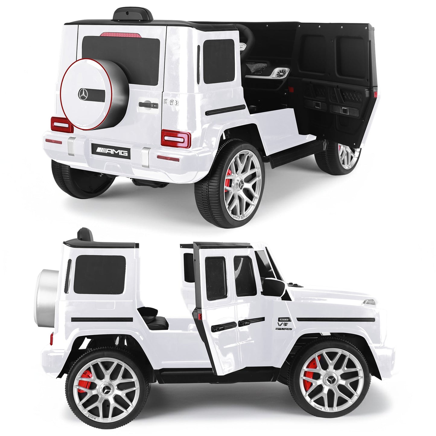 Mercedes AMG G63 Kids Electric Ride On Car | HomeAndLiving - 6