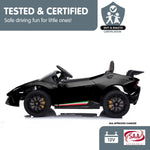 Lamborghini Performante Kids Electric Ride On Car  Black/White/Pink/Yellow