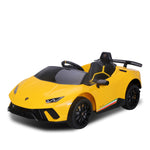 Lamborghini Performante Kids Electric Ride On Car  Black/White/Pink/Yellow