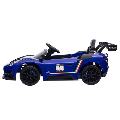 MC20 GT2 Licensed Electric Kids Ride On Race Car - Blue