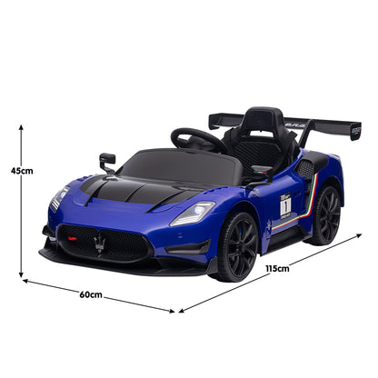MC20 GT2 Licensed Electric Kids Ride On Race Car - Blue