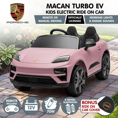 Pink car 108x63x52cm, rear view