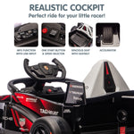 Porsche Formula E Kids Electric Ride On Car Remote Control 60W Dual Motors MP3 Player