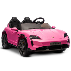 Kahuna Porsche Taycan Turbo S Kids Electric Ride On Car Remote Control 90W Four Wheel Suspens